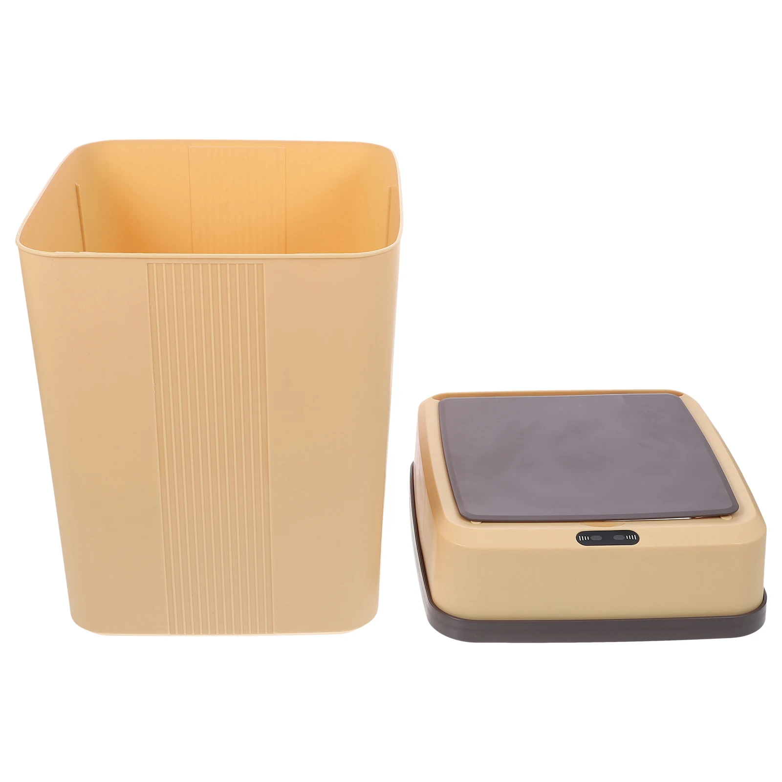 

Smart Inductive Trash Can Automatic Sensor Garbage Bin Large Capacity Plastic Kitchen Bedroom Office Quiet Operation