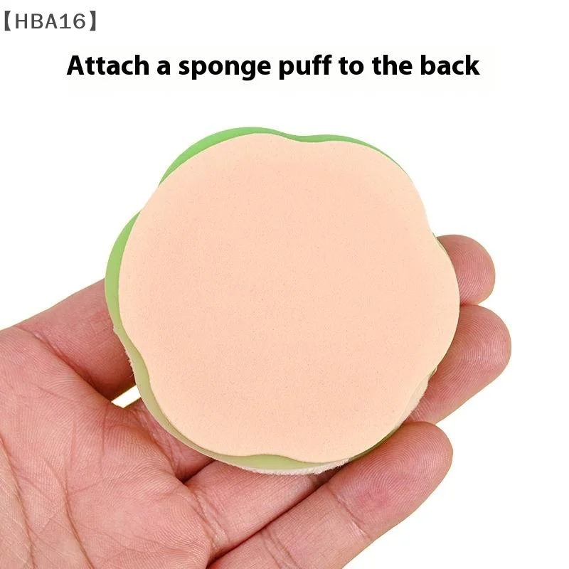 ómHBA16 Parque Bloemvorm Poederdons Opbergdoos Met Poederdons Ademende Vochtbestendige Opslag Verpakkingsdozen Make-up Case Gereedschap