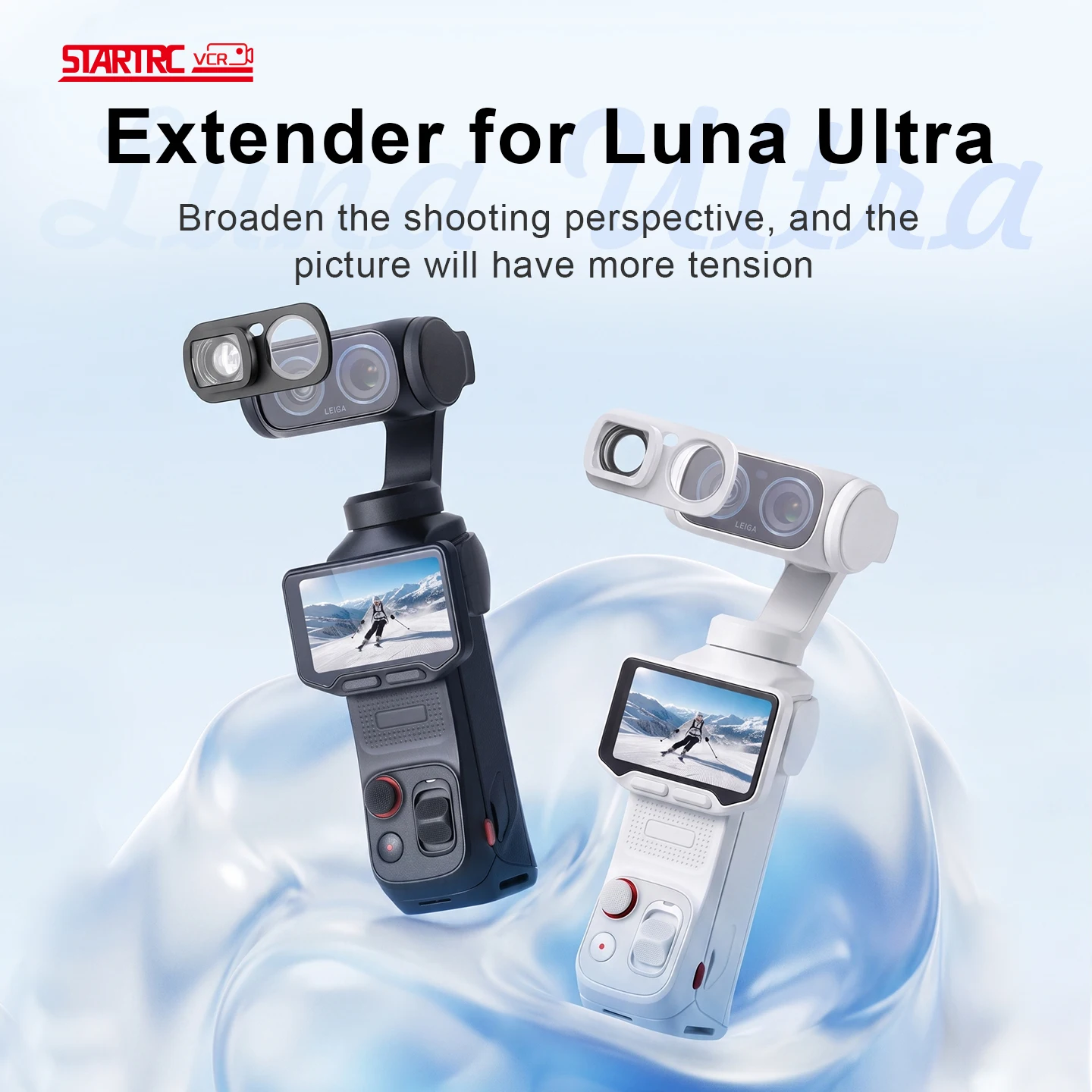 114°ultra Wide Angle Lens For Insta360 Luna Ultra Camera Small‑Head Selfie Optimized HD Optical Glass Anti-dust Lens Accessory