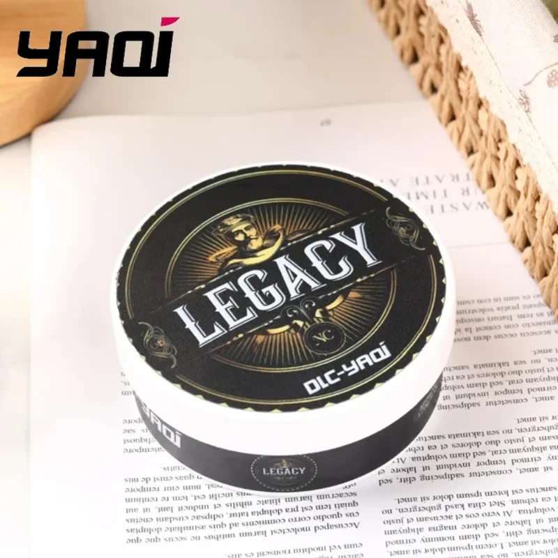 2026年新シリーズ-yaqi-legacy-アティザン-170g-シェービングソープ、手作り高品質メンズシェービングクリーム（スムーズなシェービング＆フェイシャルケア用）