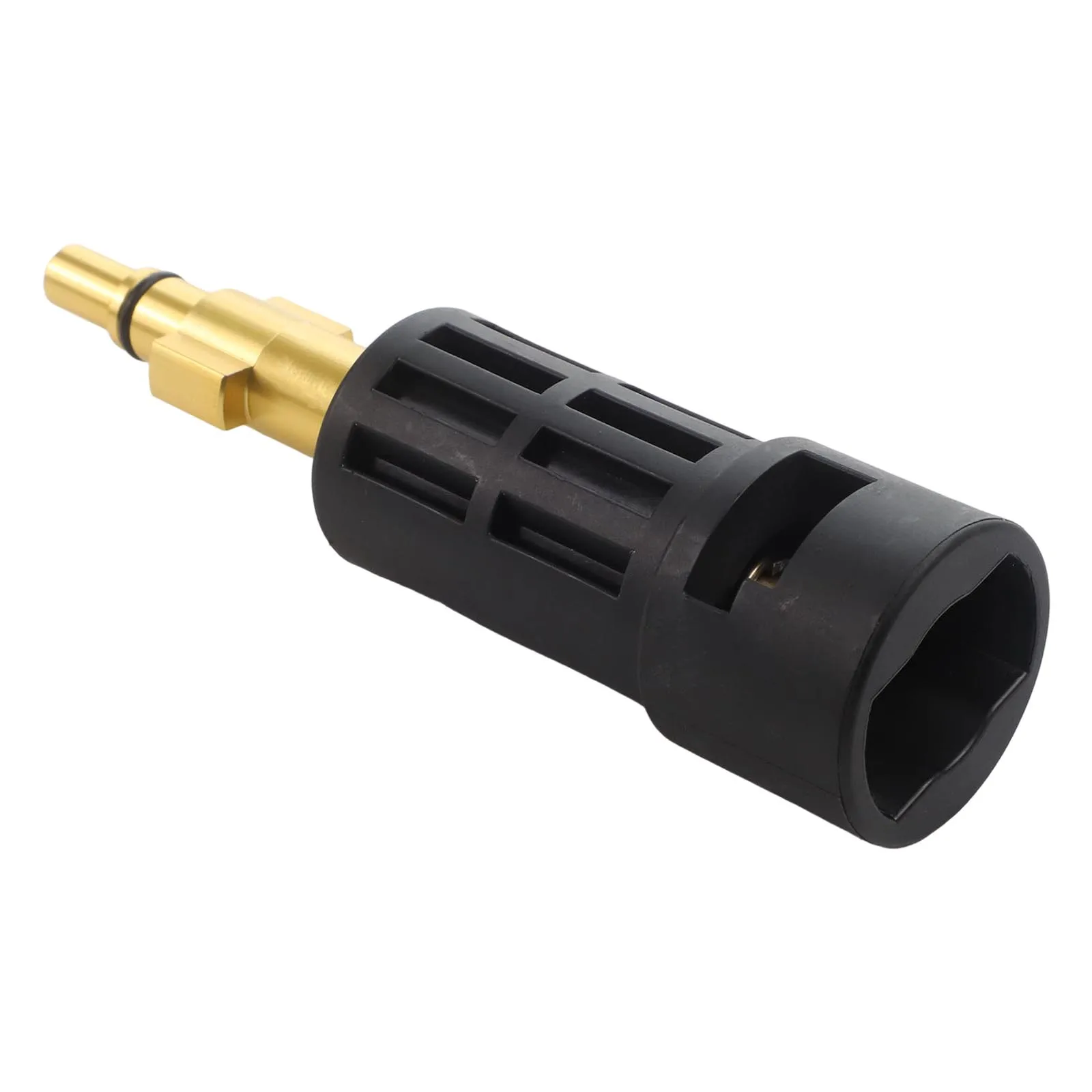 Black Pressure Washer Easy Install Bayonet Fitting Sturdy Construction Stable Performance Versatile Compatibility
