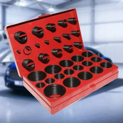 Car O Ring Seal Assortment Set Kit Universal Auto O-Shape Sealing Ring for Garage Plumbing Pipeline for Car Supplies