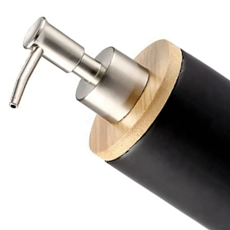 

Дозатор для мыла ABRU-3X 400 мл, скандинавский стиль, дозатор лосьона, дозатор мыла для кухни и ванной комнаты - черный