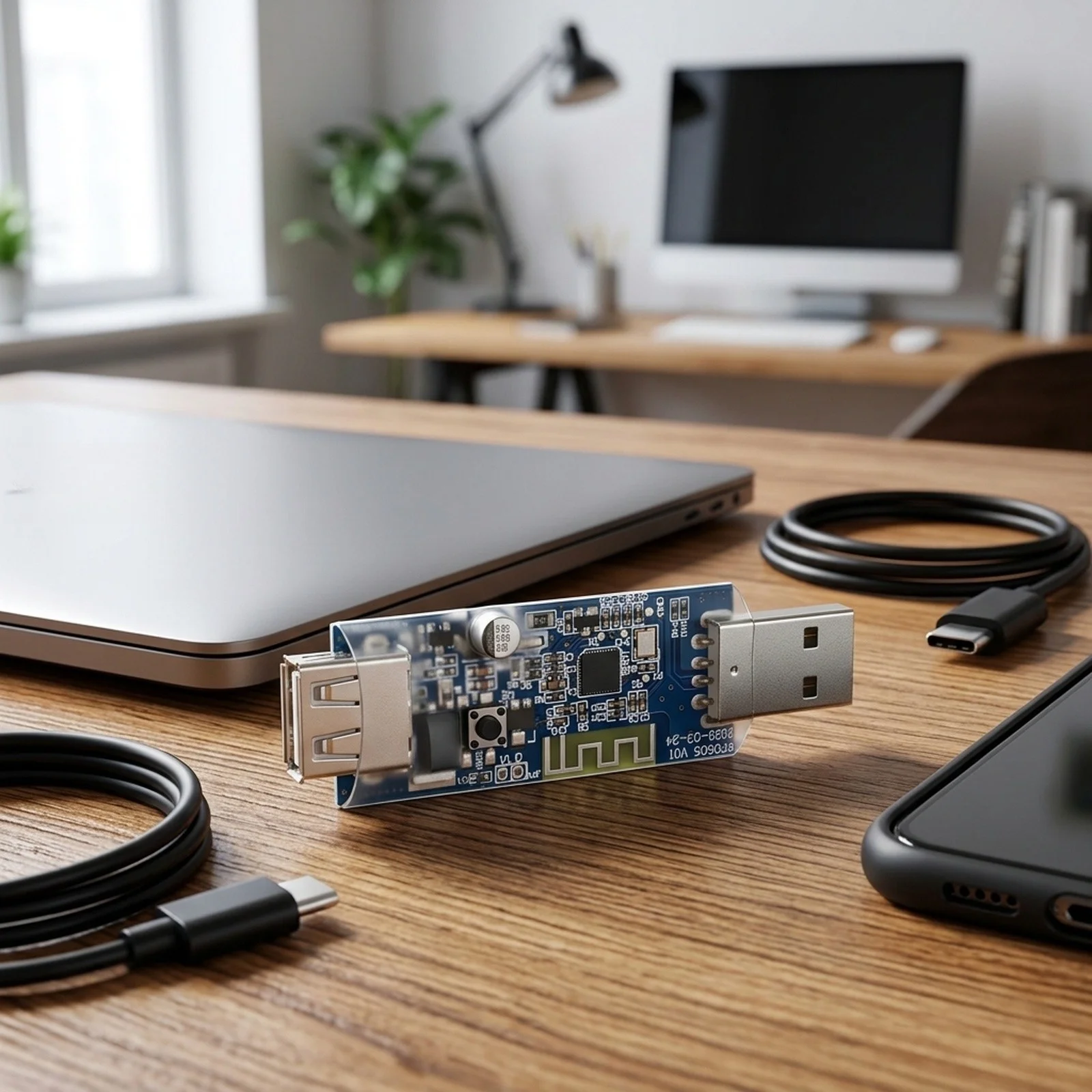 For Automated Lighting 7*2*1.1cm Wireless Usb Switch Wireless Connectivity Schedules For EWelink App For Automated