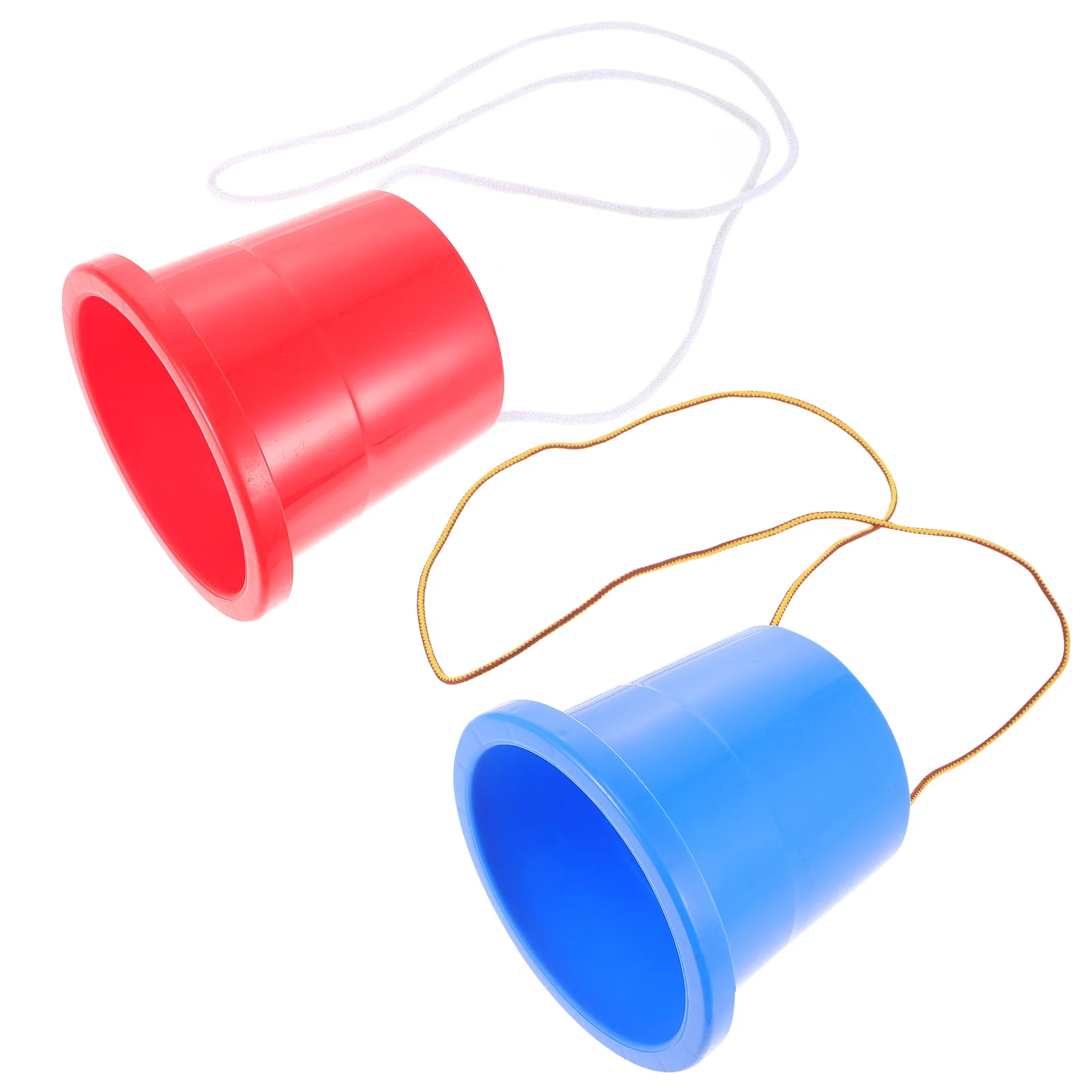 

Kids Sensory Training Stilts Balance Ability For Outdoor Playground Activity Walking Stilts Balancing Bucket Cup