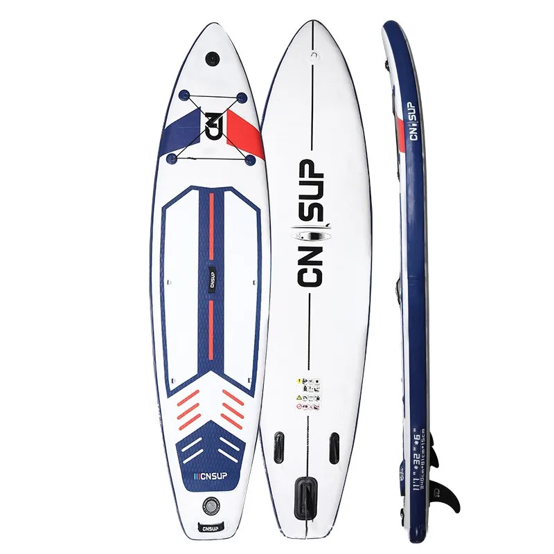 

2024 New Geometric Pattern 3.4m Inflatable Paddle Board Inflatable Surfboard Stand-Up Paddle Board Single Surfboard