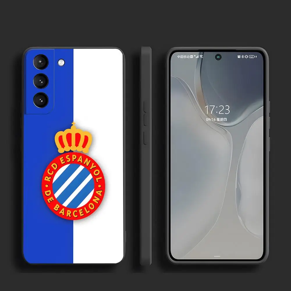 Top Sports-RCD Espanyoles Phone Case For Samsung Galaxy A21 Plus S22 A53 A24 A34 A54 A52 M54 Note 10 20 Ulitra FE Back Cover