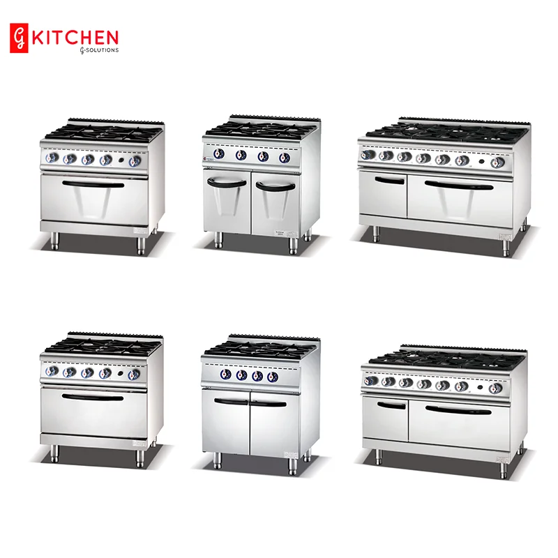 Six Burner Electric Range Stove 2