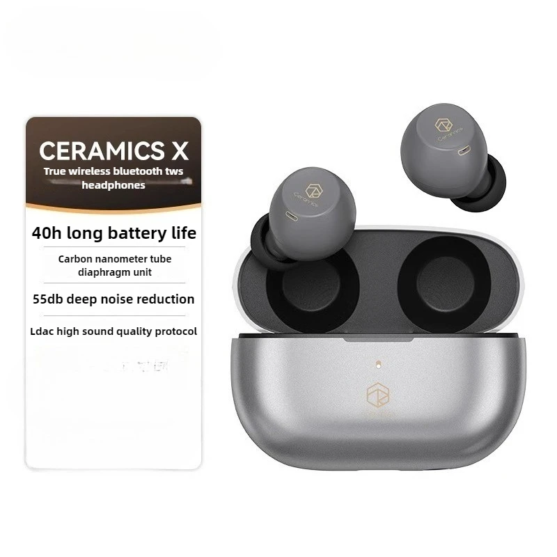 Беспроводное шумоподавление, спортивные путешествия, офисные игры, Bluetooth-гарнитура-вкладыш TWS, зарядка вызовов с нулевой задержкой