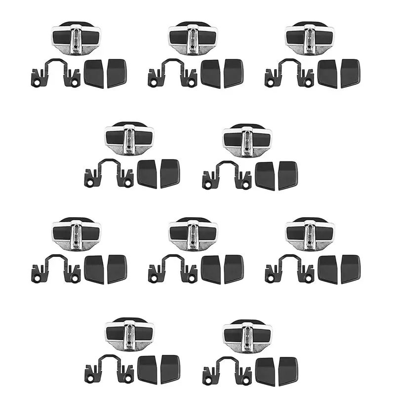 AB56-10 Set Door Stabilizer Door Lock Protector Latches Stopper Covers For Honda Accord Civic CRV HRV