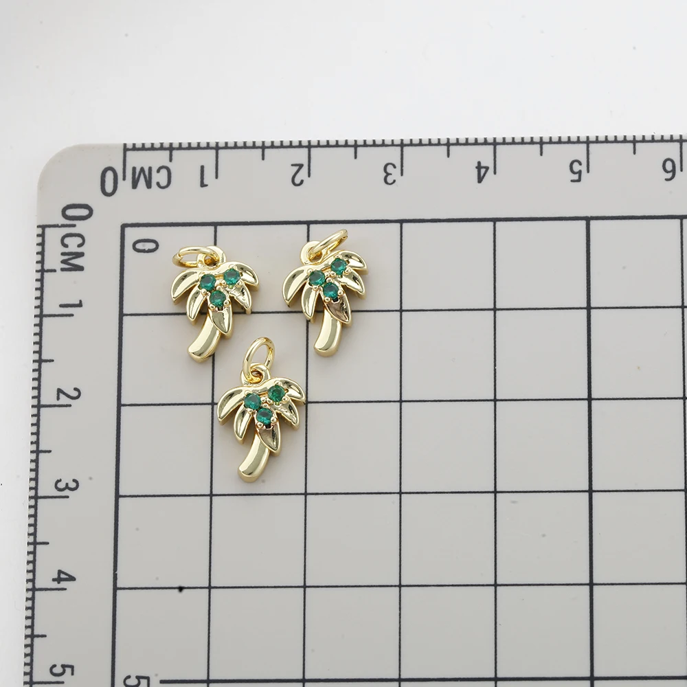 3 قطعة/الوحدة لطيف زهرة سحر لصنع المجوهرات لوازم الذهب اللون الزركون Diy أقراط سوار قلادة المفاتيح بالجملة #4