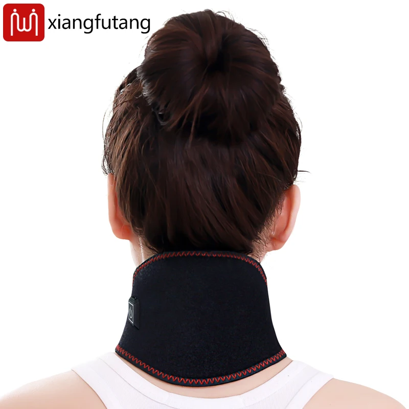 

Красный свет с подогревом, защита для шеи, снимает болезненность шеи, жесткость, шейный спондилез, шейный спондилез, расслабление, портативный, теплый