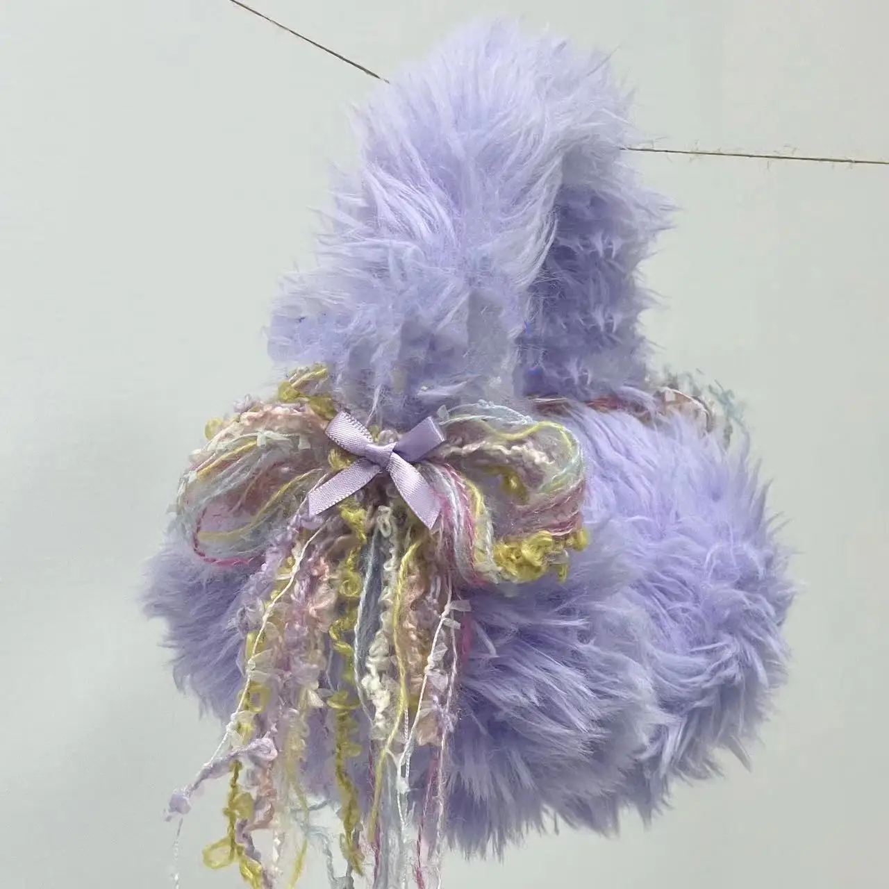 ثقافة فرعية شتاء دافئ أفخم سماعات الأذن الألفية Y2K للفتيات طوي حماية الأذن ركوب الدراجات اكسسوارات الديكور