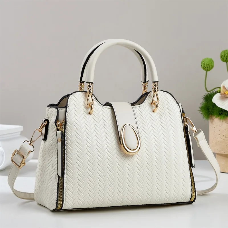 

Women's Bag 2025 New Leisure Women's Portable Cross One Shoulder Bags High Quality Soft Leather Women's Crossbody Bag Hanbags