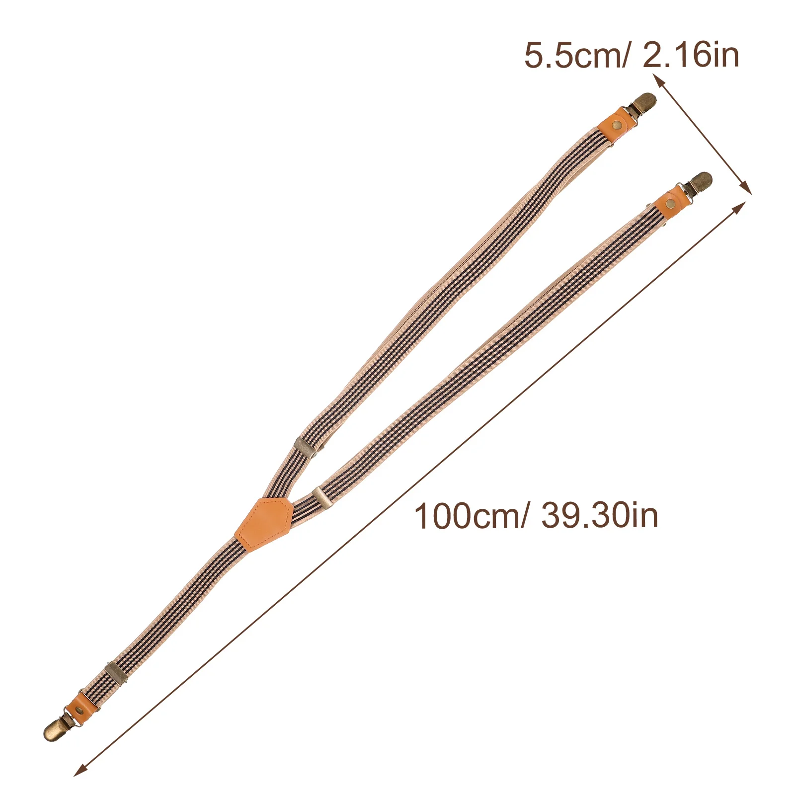 الثقيلة قابل للتعديل مطاطا جان البدلة الحمالة واسعة حزام كليب للرجال بانت الحمالة مناسبة لبدلة الجينز التنانير #5