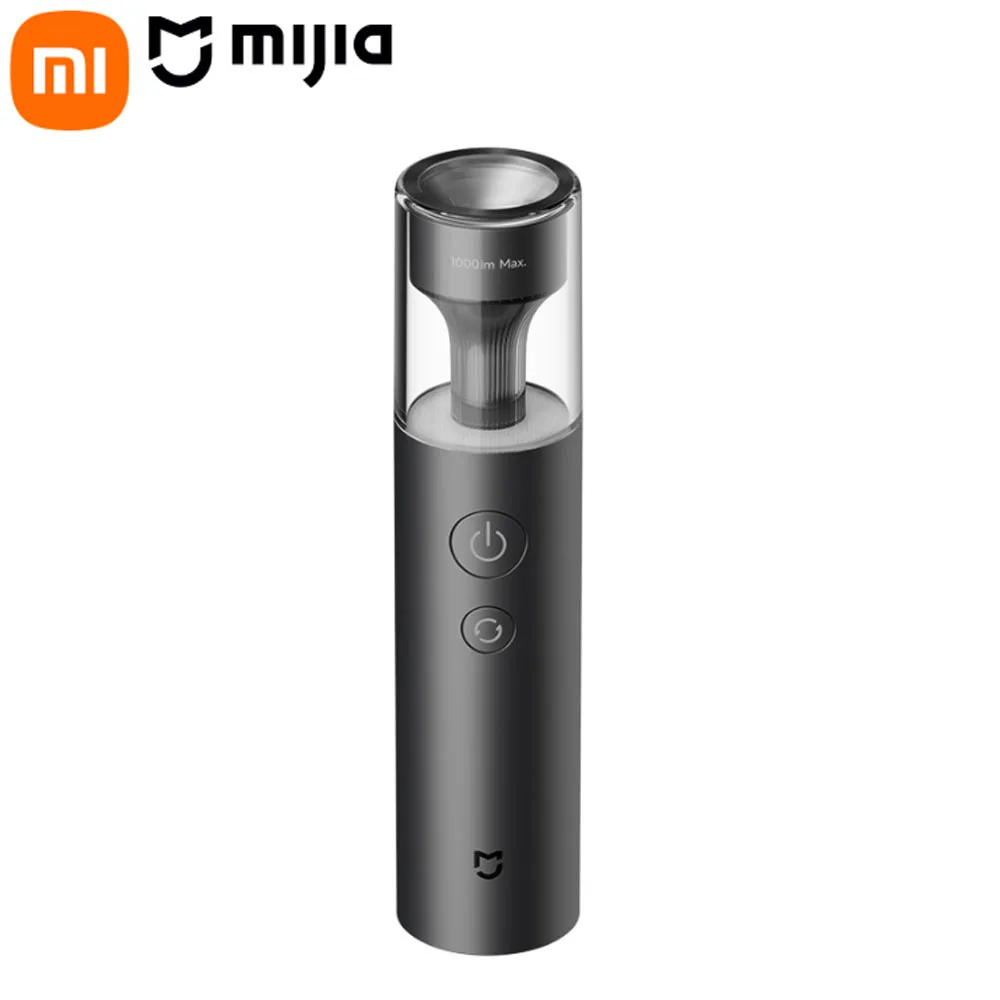 Xiaomi MIJIA Multifunctional Portable Flashlight 1000 Lumens Strong Light Lightweight Design with Ultra-Long 30h Battery Life