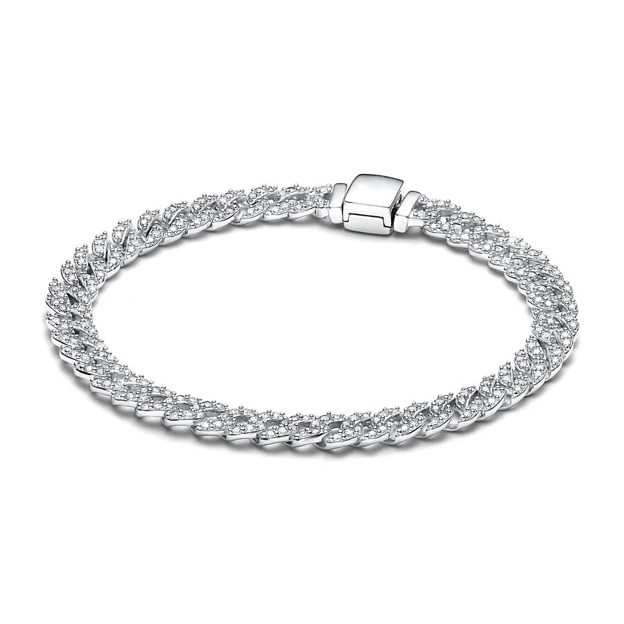 New Eternal Chain Bracelet Silver Gold Plated Women Jewelry Suitable Fit Original Pandora Bracelet Gifts