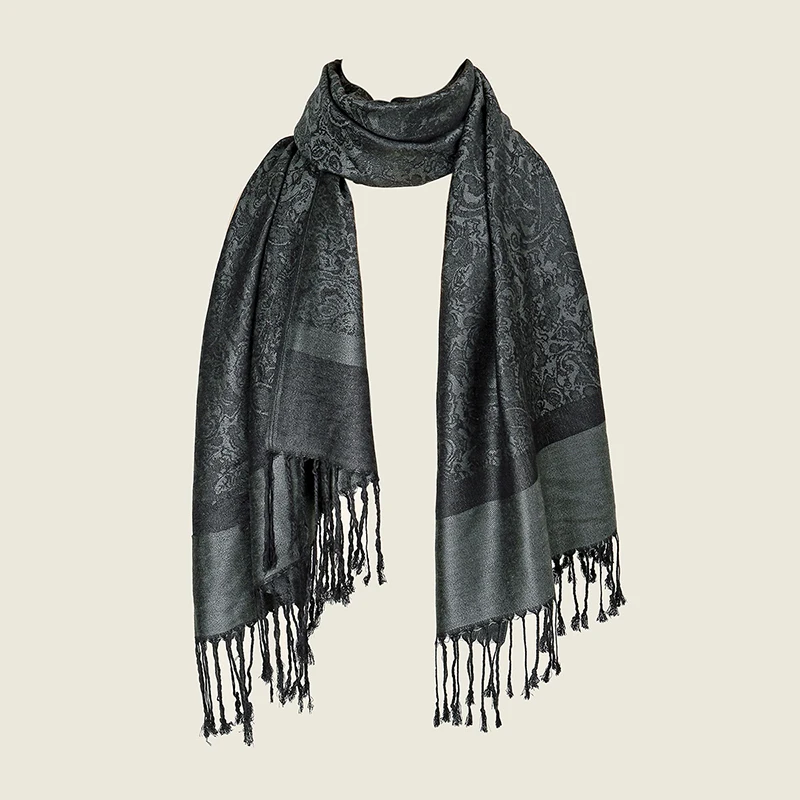 New Paisley Printed Hijab Scarf Viscose Tassels Shawl Woman Muslim Hijabs Acrylic Soft Wraps Ladies Ethnic Headscasrf  Female