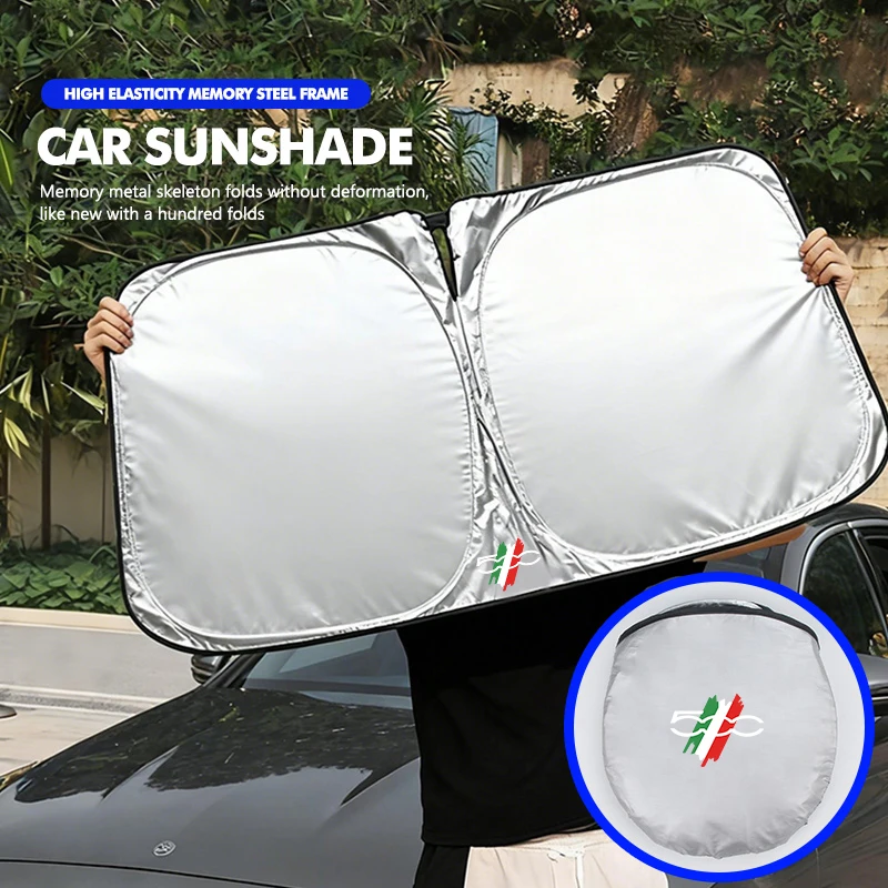 Car Windshield Sunshade Umbrella For 500 Panda Punto Tipo Ducato Argo Cronos Strada Doblo Toro Mobi