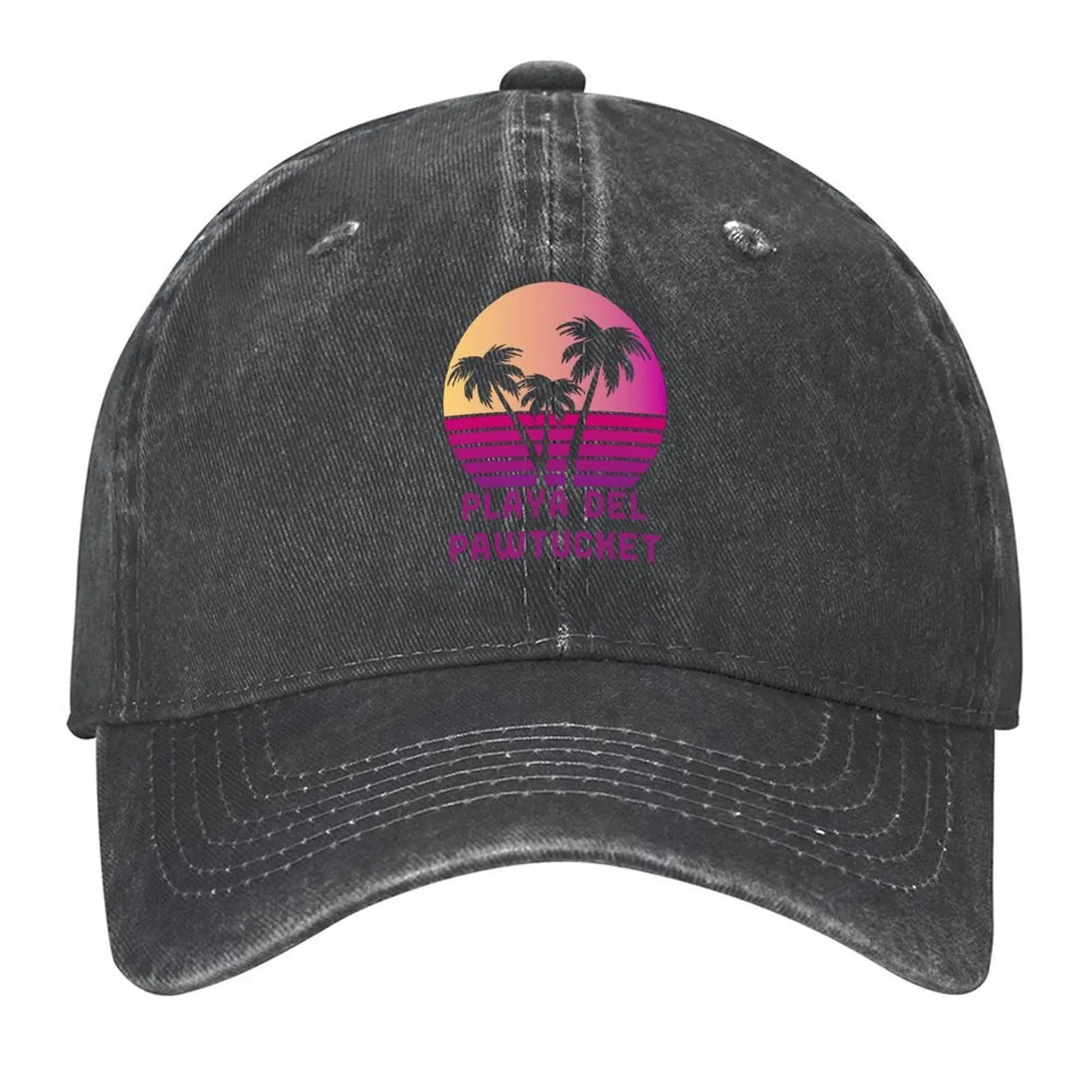 

Playa Del Pawtucket RI Funny Pawtucket Rhode Island Design Baseball Cap Anime Hat Icon Men Luxury Brand Women's