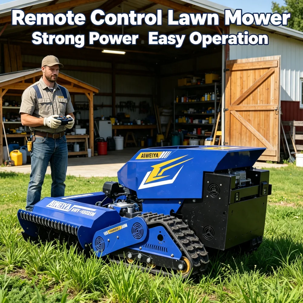 Customized Best Selling Professional Lawn Mower Lawn Mower Robot For Rural Green Lawn
