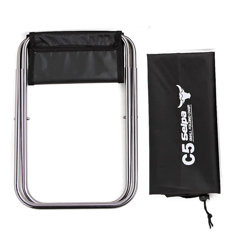 Silla Plegable para acampar y pescar, taburete de playa portátil para exteriores, Kamp Sandalyesi