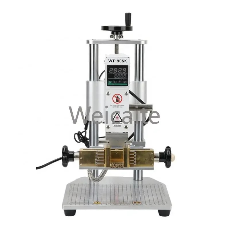 

Hot Foil Stamping Machine For Custom Logo Stamp Digital Heat Press Machines Leather Embossing 90SK Manual