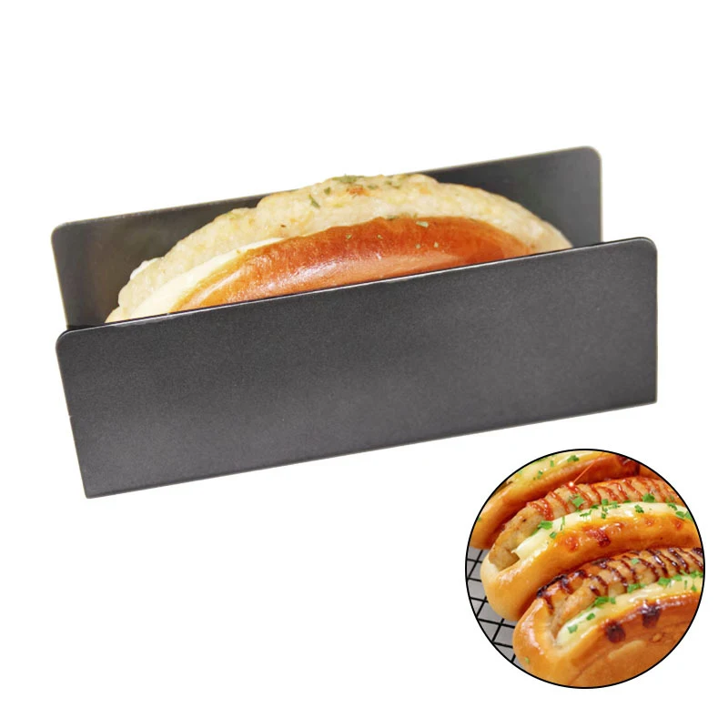 Carbon Steel Pork Chop Bun Mold Non-Stick Bread Mold U-Shape Cookie Mold Cake