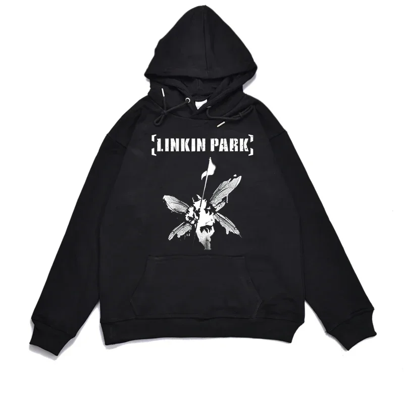 Autumn and Winter European and American Rock Meteor Temple Meteora Linkin Park Linkin Park Band Sweater Jacket Trendy and Loose