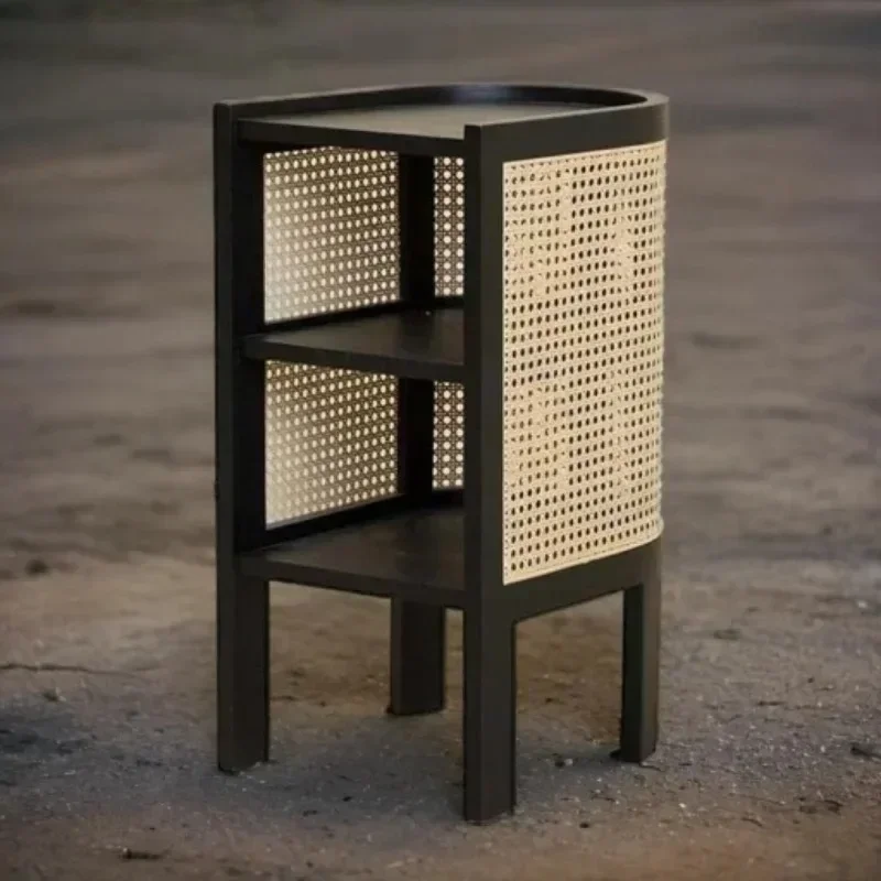 منضدة حديثة إسكندنافية تصميم تخزين طاولة بجانب السرير خشبية مساعدة صغيرة موجزة أثاث منزلي ياباني Mesitas De Noche