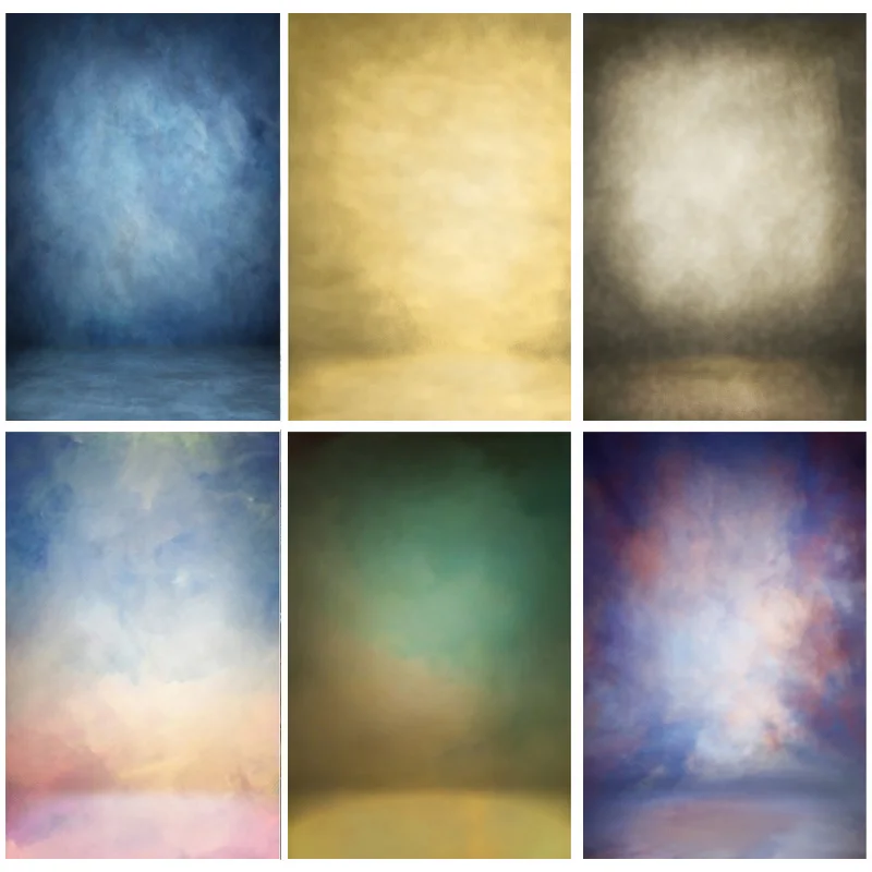 

Photorealistic Fabric Gradient Vintage Photography Background Newborn Baby Portrait Photo Backdrops Studio Props 21318WE-05