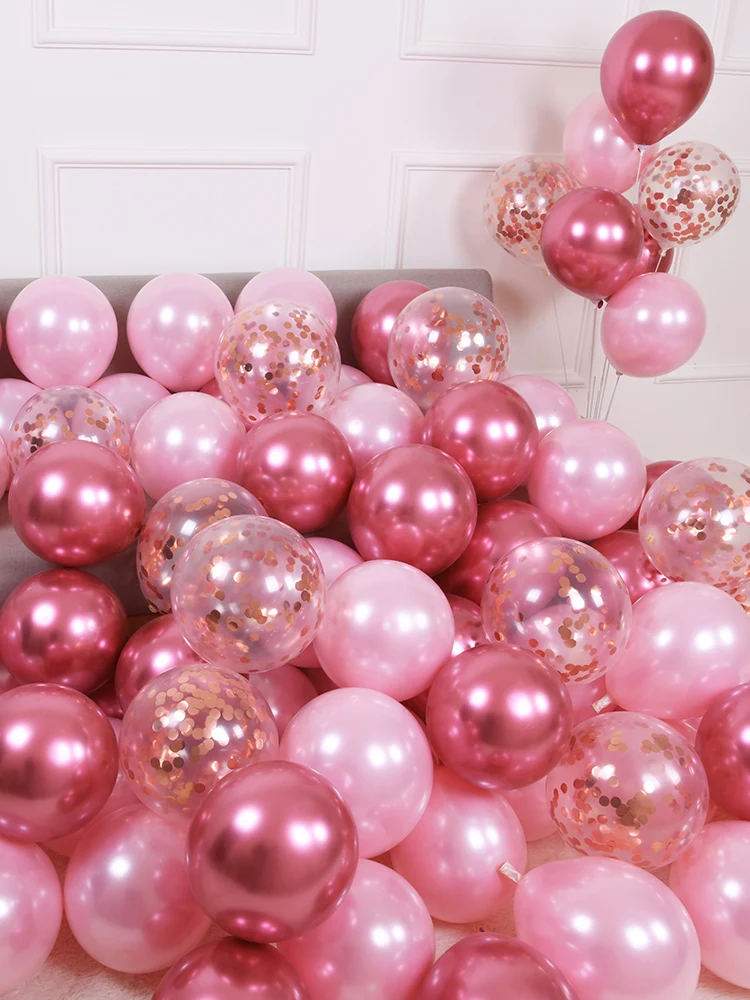 Latex Balloons Happy Birthday Party Decorations Adult Kid Boy Girl Baby Shower Wedding Supplies barbie birthday party decoration