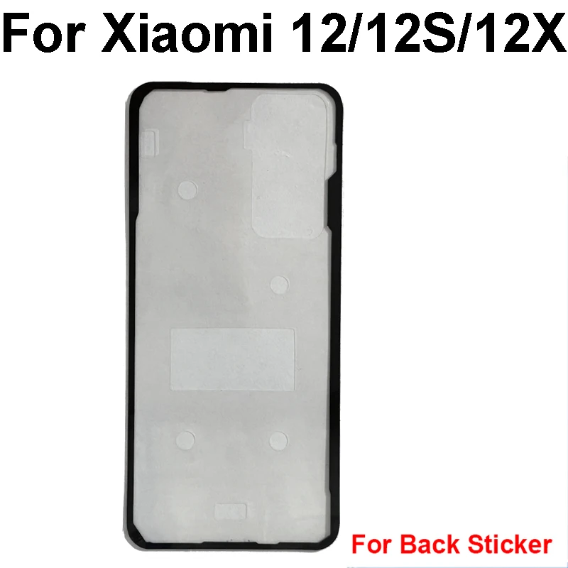 For Xiaomi 12 12X 12S 12 Pro Lite 12s Ultra Front LCD Screen Adhesive Back Battery Housing Cover Glue Tape with Rear Camera Glue