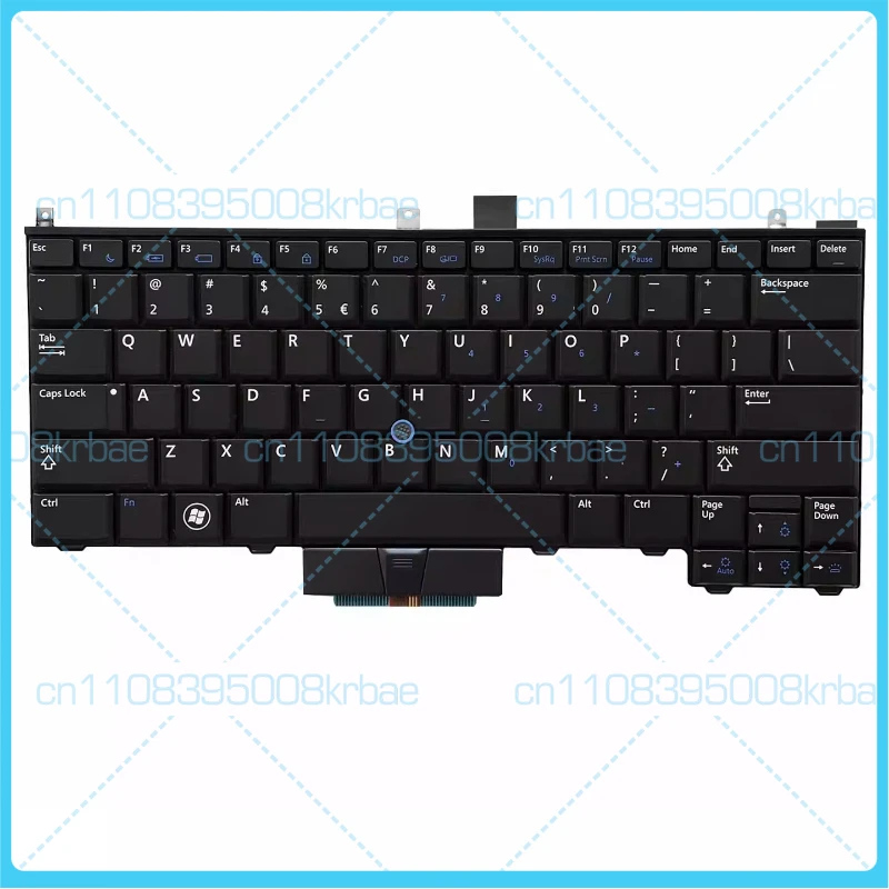 

Подходит для ноутбука Dell Latitude 4310 E4310 со встроенной клавиатурой и клавиатурой с подсветкой (US-раскладка).