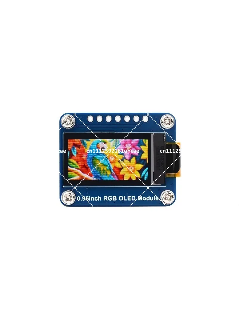 0.96inch RGB OLED Display Module 64x128 Resolution 65K Colors Interface