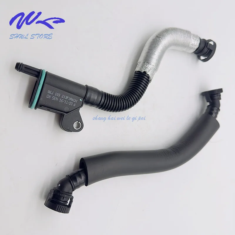 06J103213F Oil Water Separator Exhaust Breathing Connection Hose 06J103213E For VW Golf Passat Scirdcco Audi A3 06J103221B