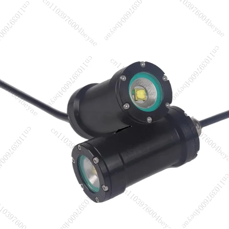 Iluminación impermeable ROV para robot submarino luz LED suplementaria 15W lámpara subacuática 1 Uds
