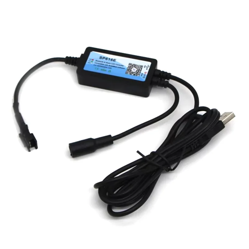 

ABZW SP616E 5V USB Controller For LED Strips, Music Sync HDTV Backlight Kit Dream Color Light For TV, Computer Monitor