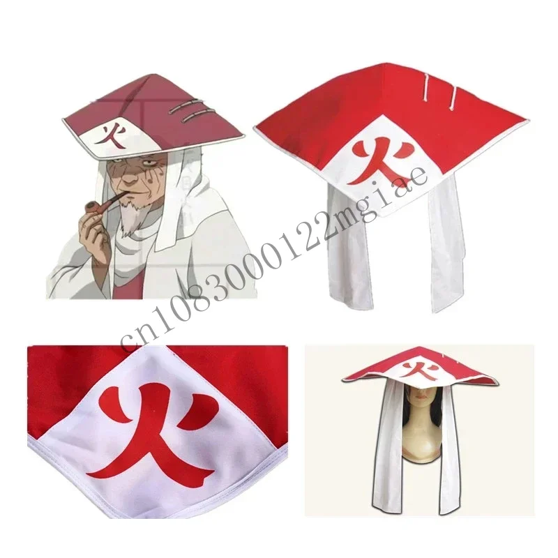 Anime Shippuden Uzumaki Hokage Bamboo Fancy Party Performance Cap Comic Seven Cosplay Hat CMM221