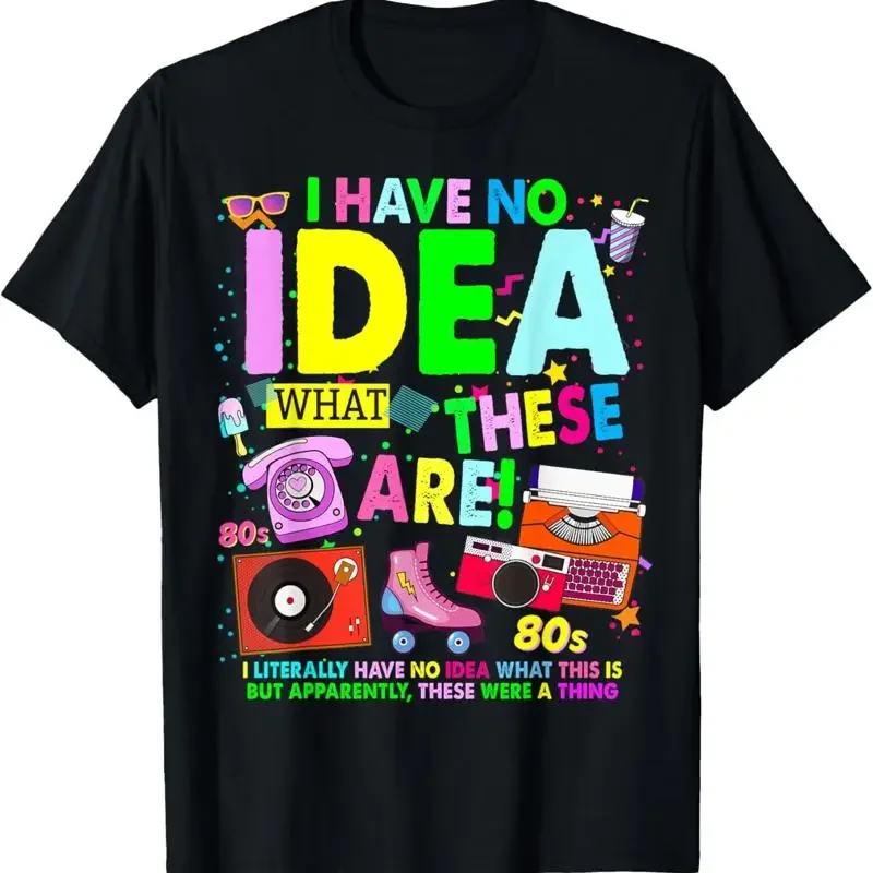 1980S Decade Outfit Idea For Kids Novelty Girls 80S Themed T Shirt