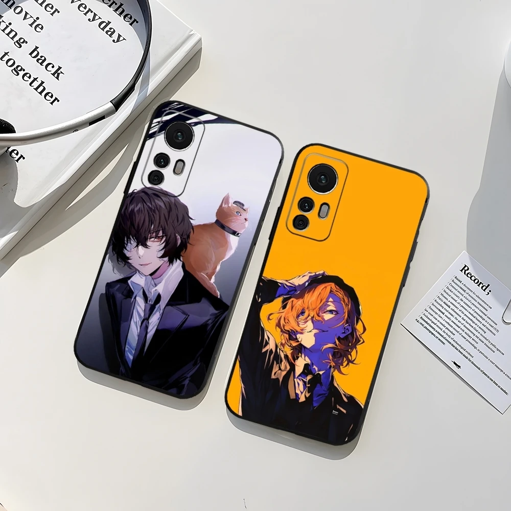 Bungo Stray Dogs Phone Case Fundas for Xiaomi Redmi Note 14 10 13 12 Pro POCO F4 F5 X5 Pro 12 13 11T Lite Ultra Cover