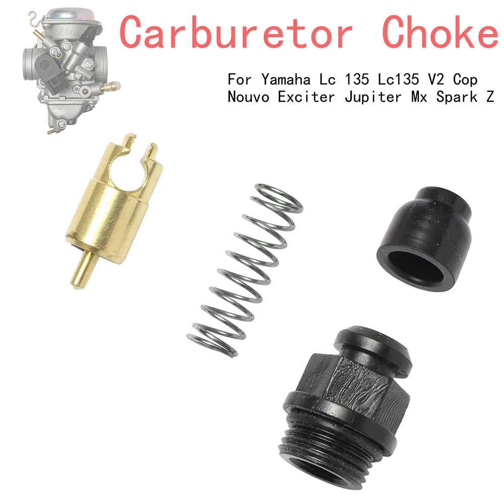 

Carburetor Choke Starter Set For Yamaha MIKUNI Lc 135 Lc135 V2 Cop Nouvo Exciter Jupiter Mx Spark Z Carburetor