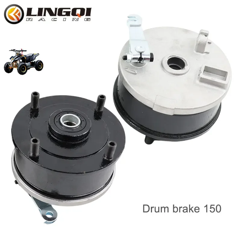 

Parts Motorcycle Brakes Assembly Kit Front Rear Drum Brake Pad Shoe 150 Wheel Hub Cover For Electric Bikes Pit Dirt Bike