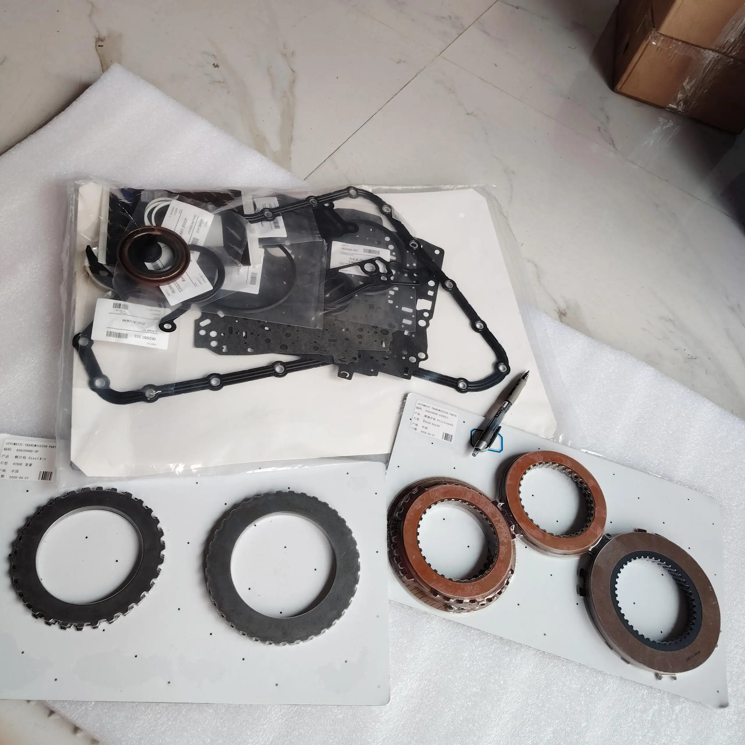 Automotive Transmission Master Rebuild Kit Overhaul Clutch Disc 4T65E