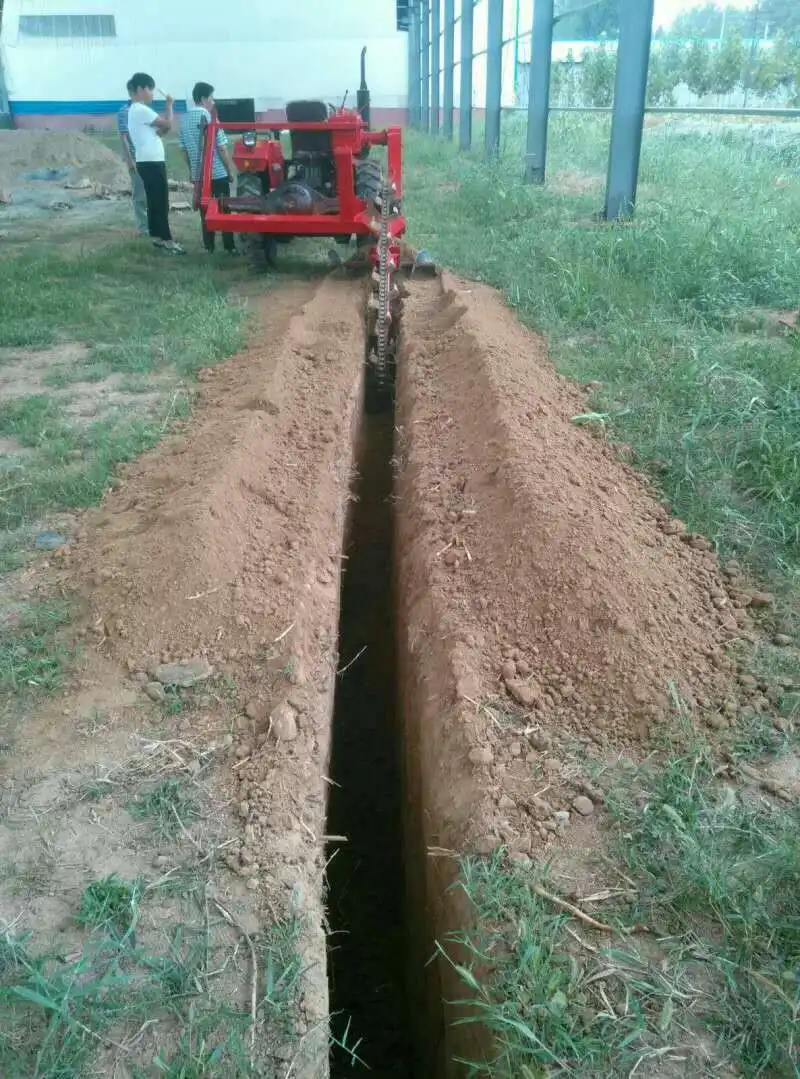 Trenching Machines Custom Efficient Soil 48-inch Max Depth Trencher for Skid Steer Operations Popular Farm Machines