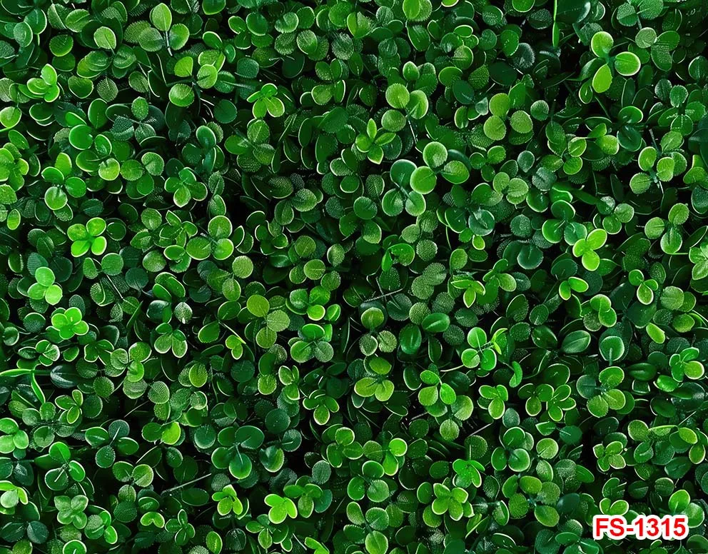 Green Leaves Natural Scenery Backdrops Photographic Baby Shower Newborn Backgrounds Spring Wall Party Decoration Banner Props