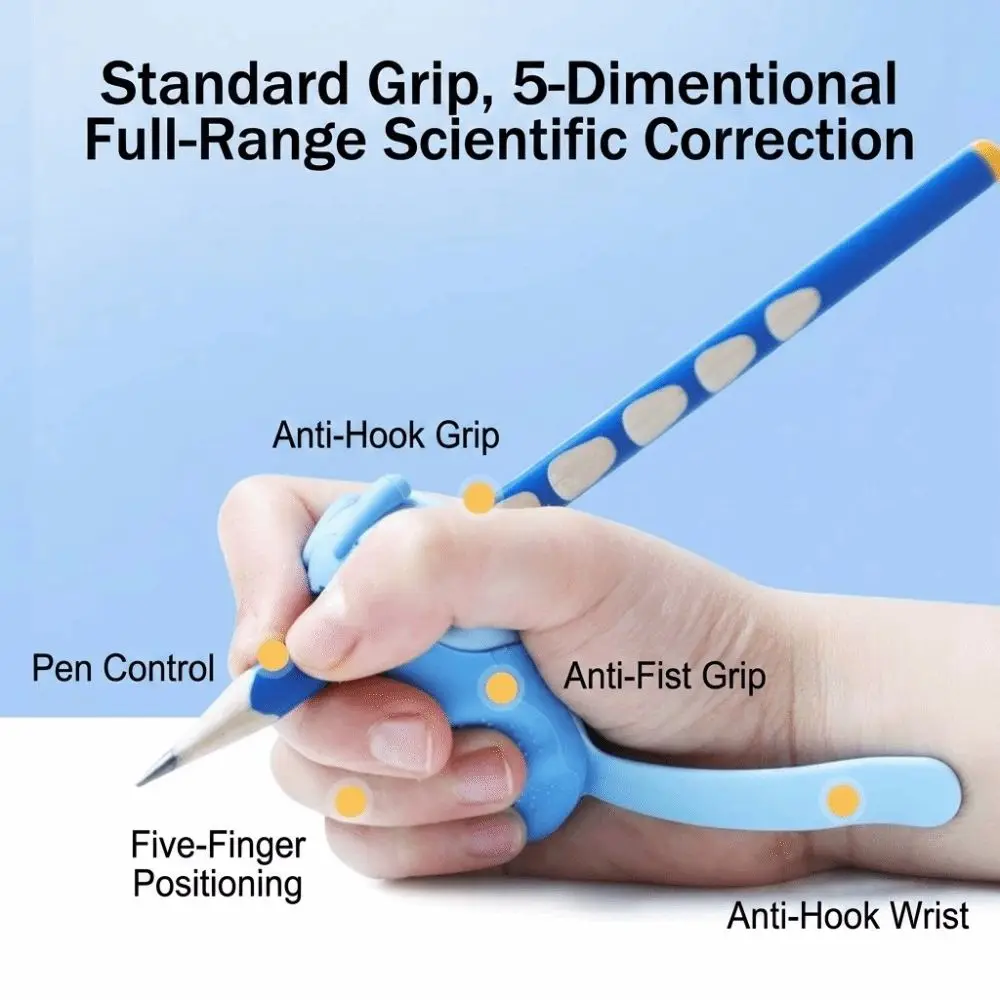 Correct Hook Wrist Posture Pencil Grips Learning Aid Comfortable Wrist Posture Corrector Convenient