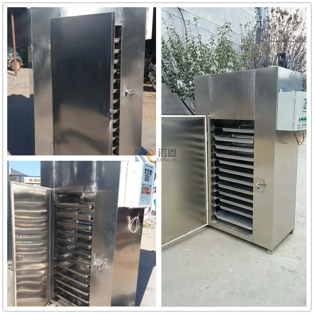 آلة تجفيف الخضار، مجفف فرن السمك، آلة تجفيف الفاكهة ‎ معدات تجفيف الطعام 24 صينية ذات سعة عالية