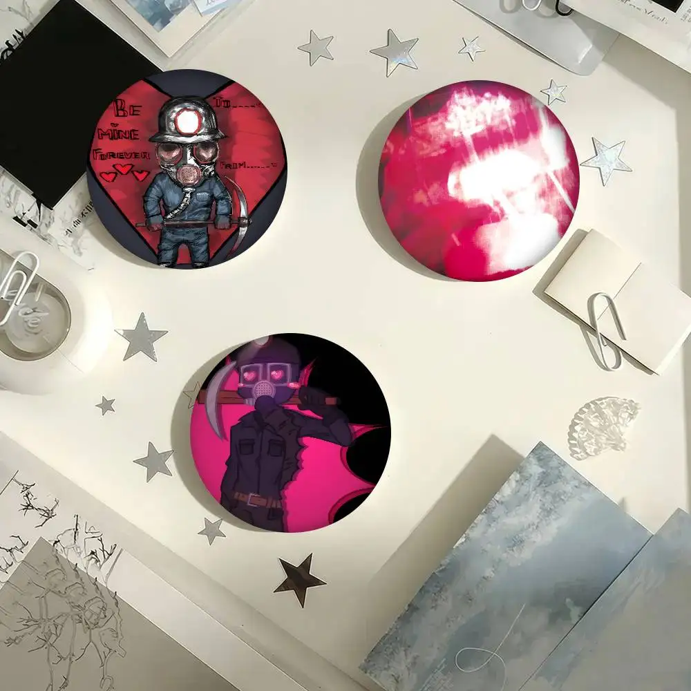 Shoegaze Band M-My B-Bloody V-Valentine Handgefertigte Brosche Cartoon Cosplay Abzeichen auf Rucksack Schmuck Accessoires Geschenke