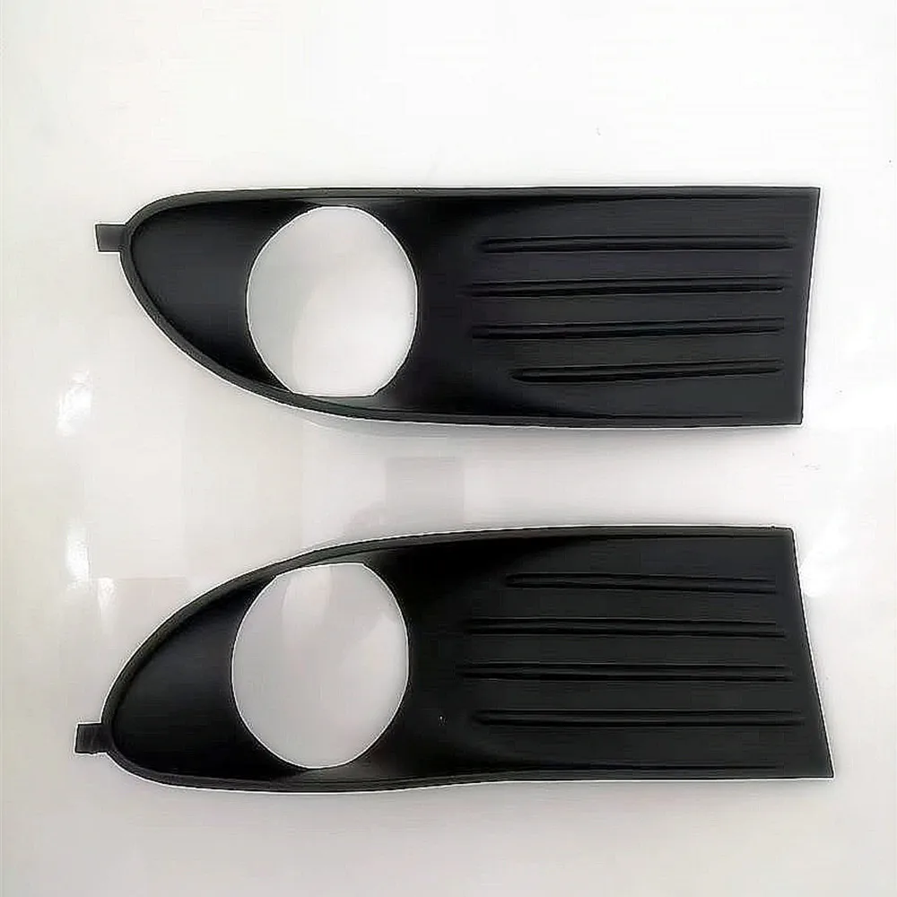 

Рамка противотуманной фары для Dodge Journey 2009-2011, матовый черный корпус с хромированной отделкой, для переднего бампера автомобиля